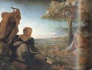 Philipp Otto Runge Rest on the Flight into Egypt (mk10) oil on canvas